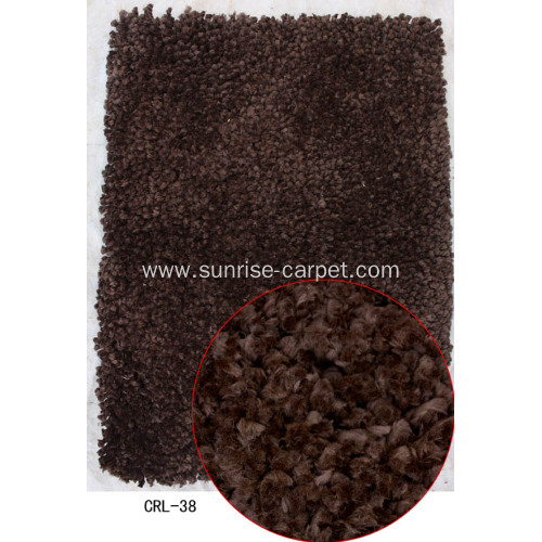 Soft Thick Yarn Carpet with Plain Color